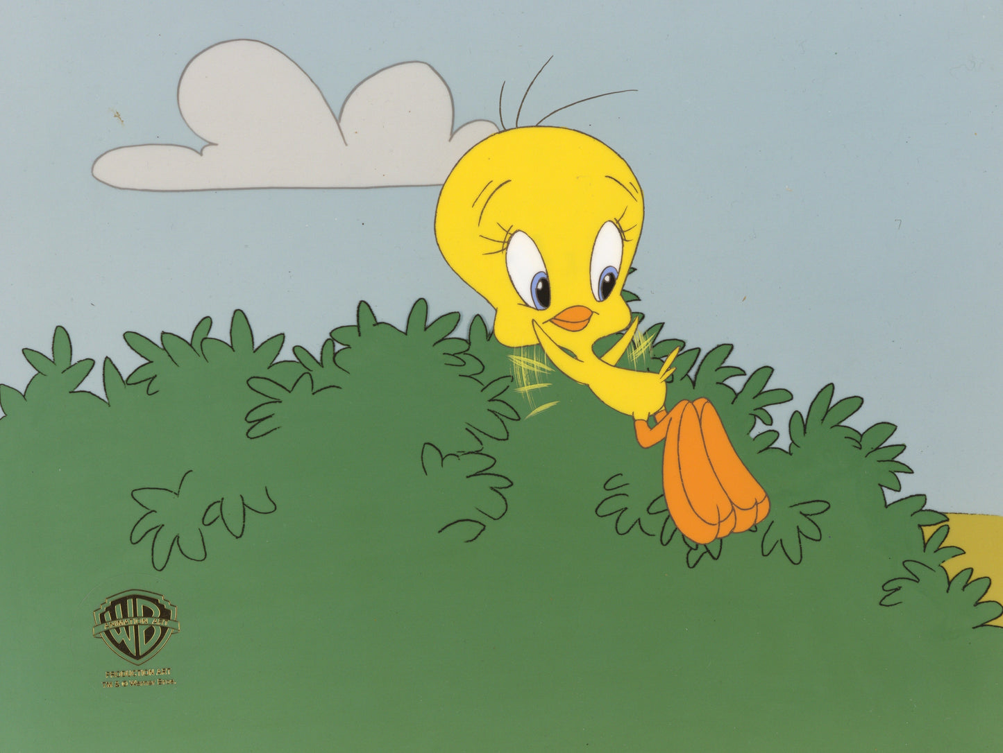 Looney Tunes Original Production Cel: Tweety