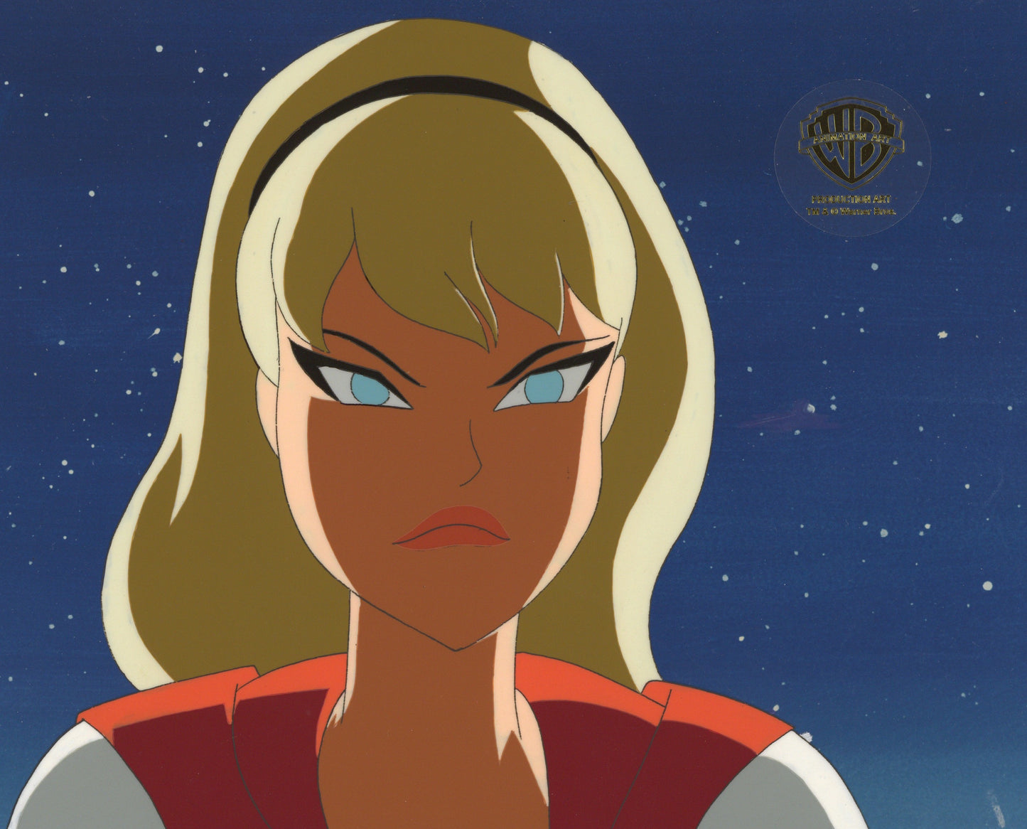 Superman the Animated Series Original Production Cel: Supergirl
