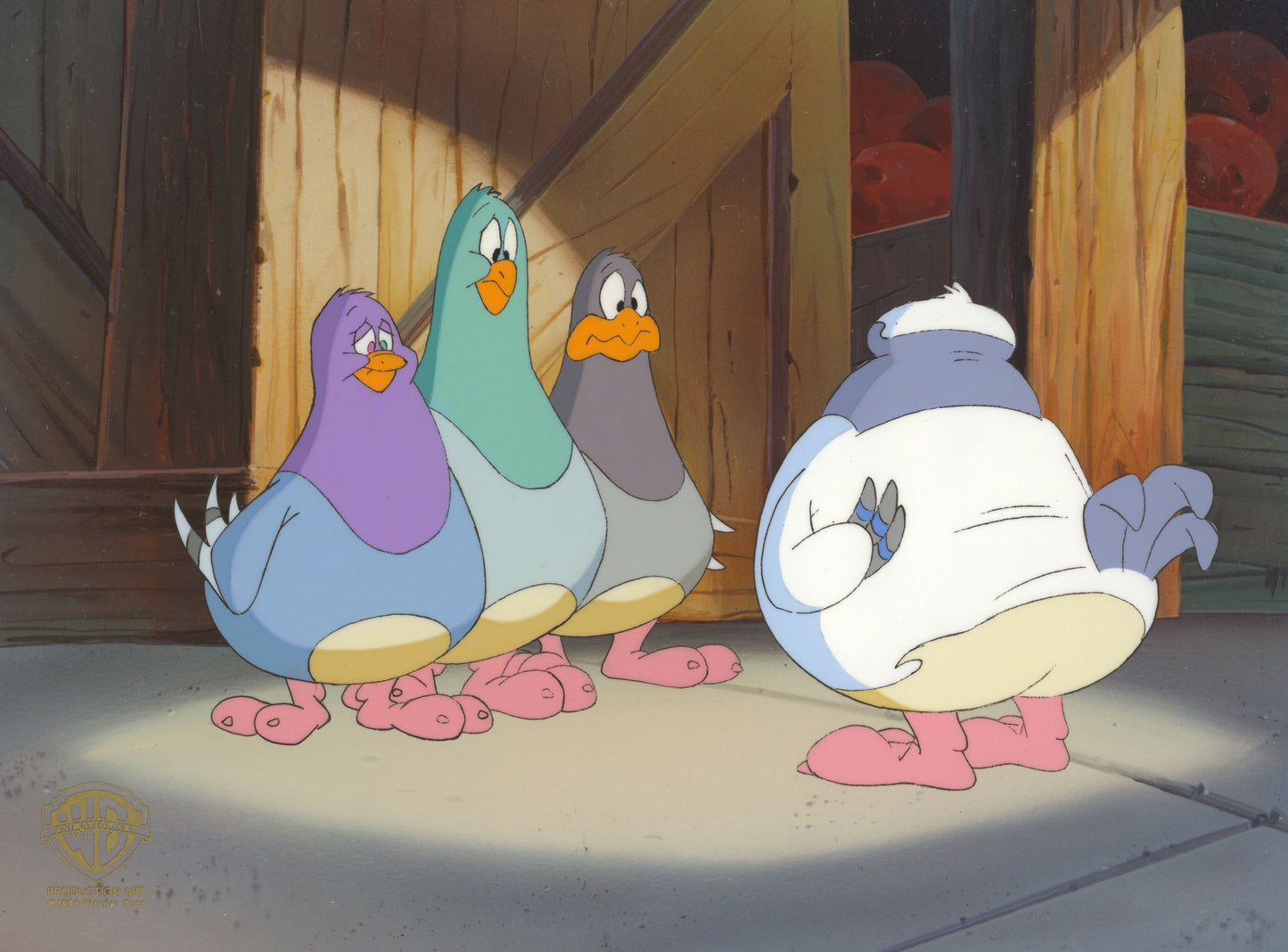 Animaniacs Original Production Cel: Goodfeathers