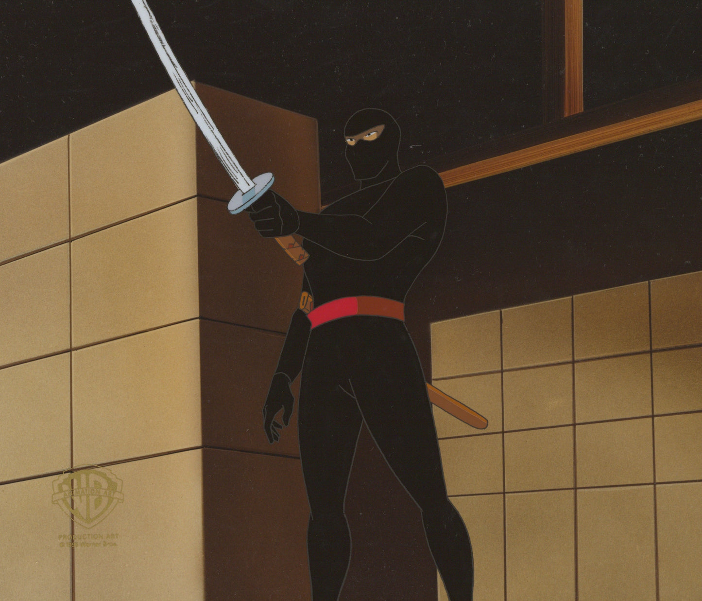Batman The Animated Series Original Production Cel: Ninja (Kyodai Ken)