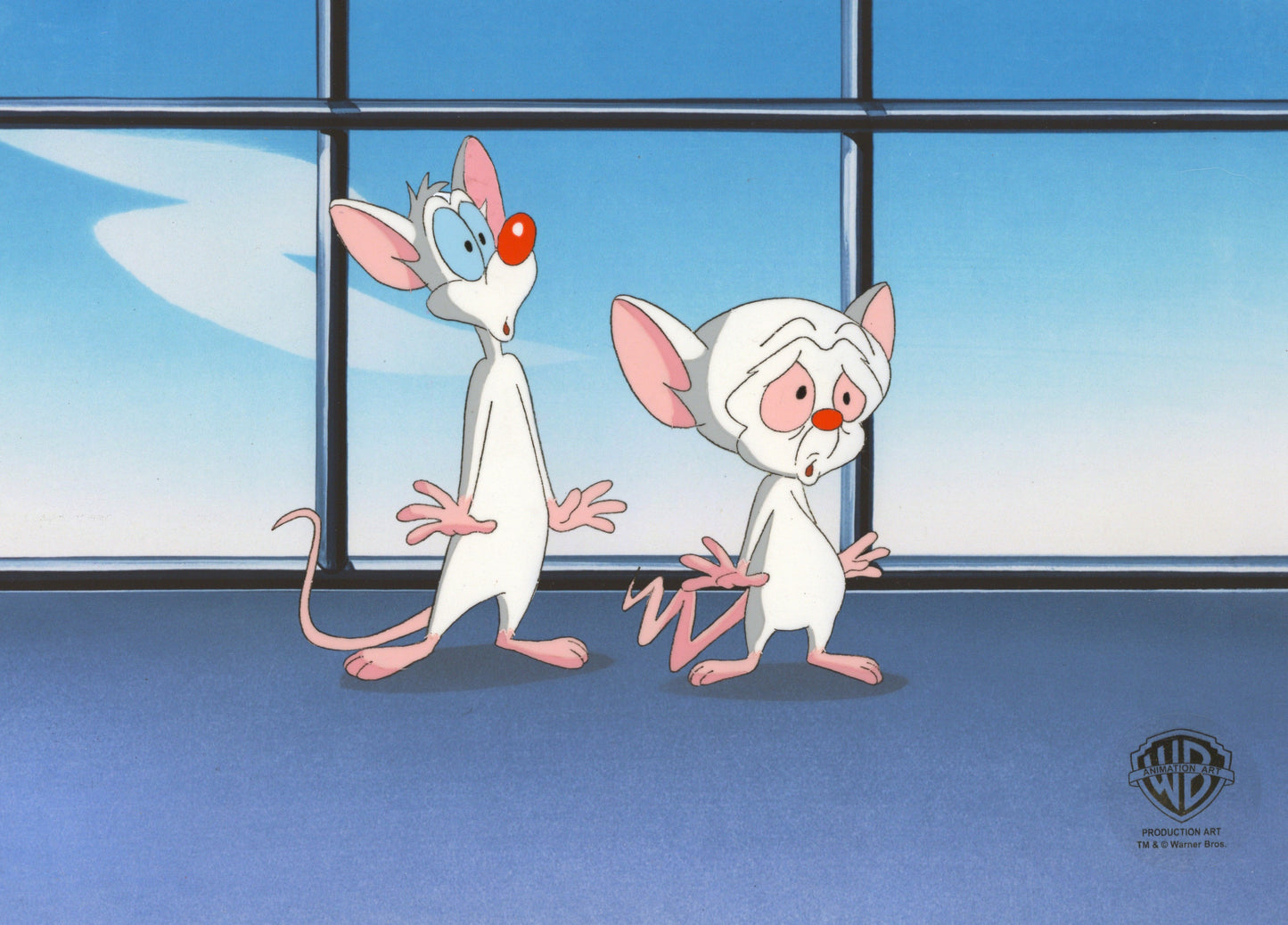 Pinky And The Brain Original Production Cel: Pinky and Brain