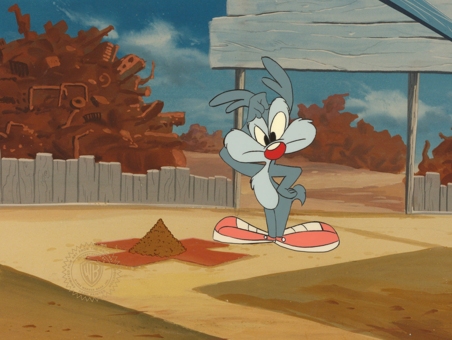 Tiny Toons Original Production Cel: Calamity Coyote