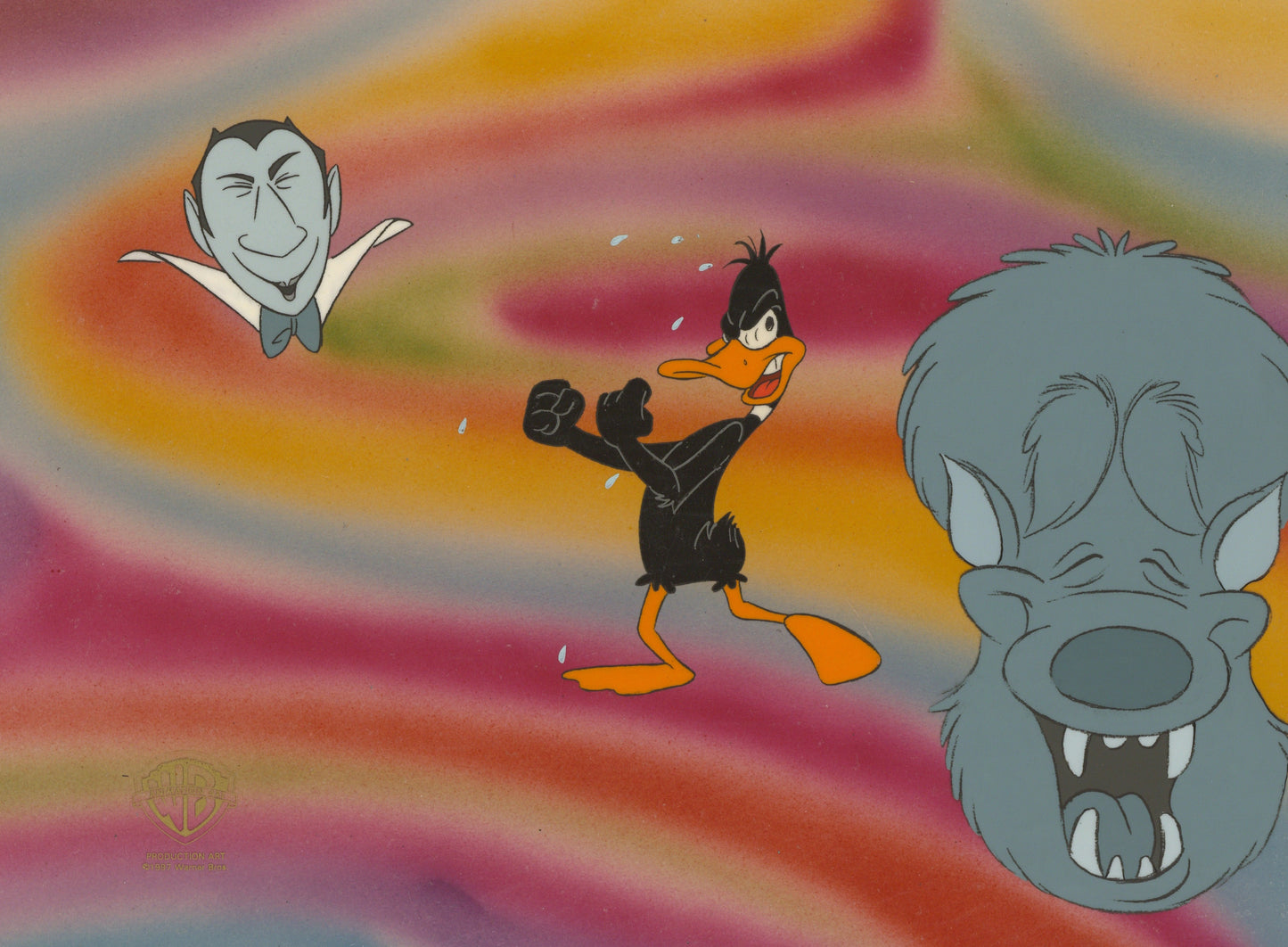 Looney Tunes Original Production Cel: Daffy Duck