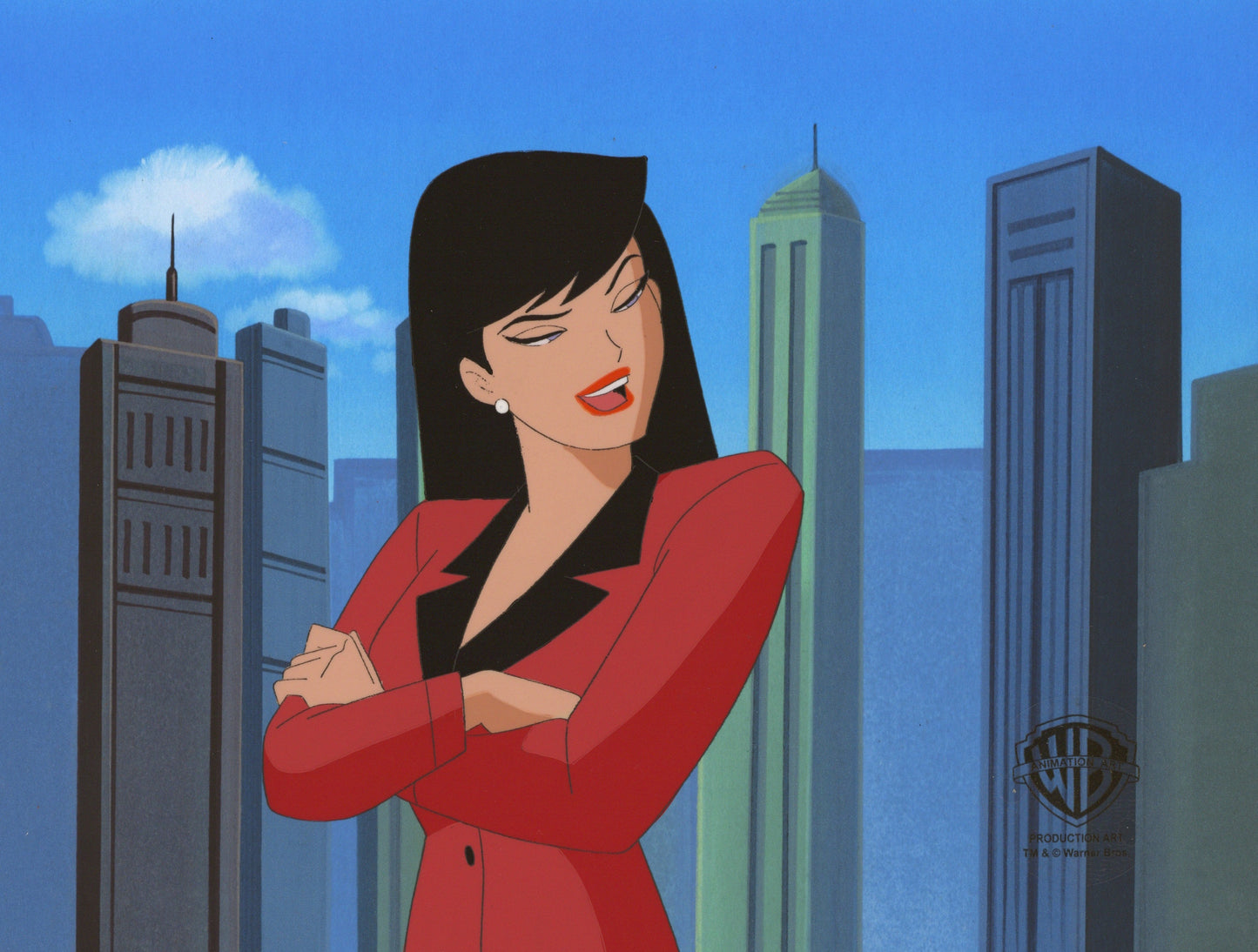 Superman The Animated Series Original Production Cel: Lois Lane