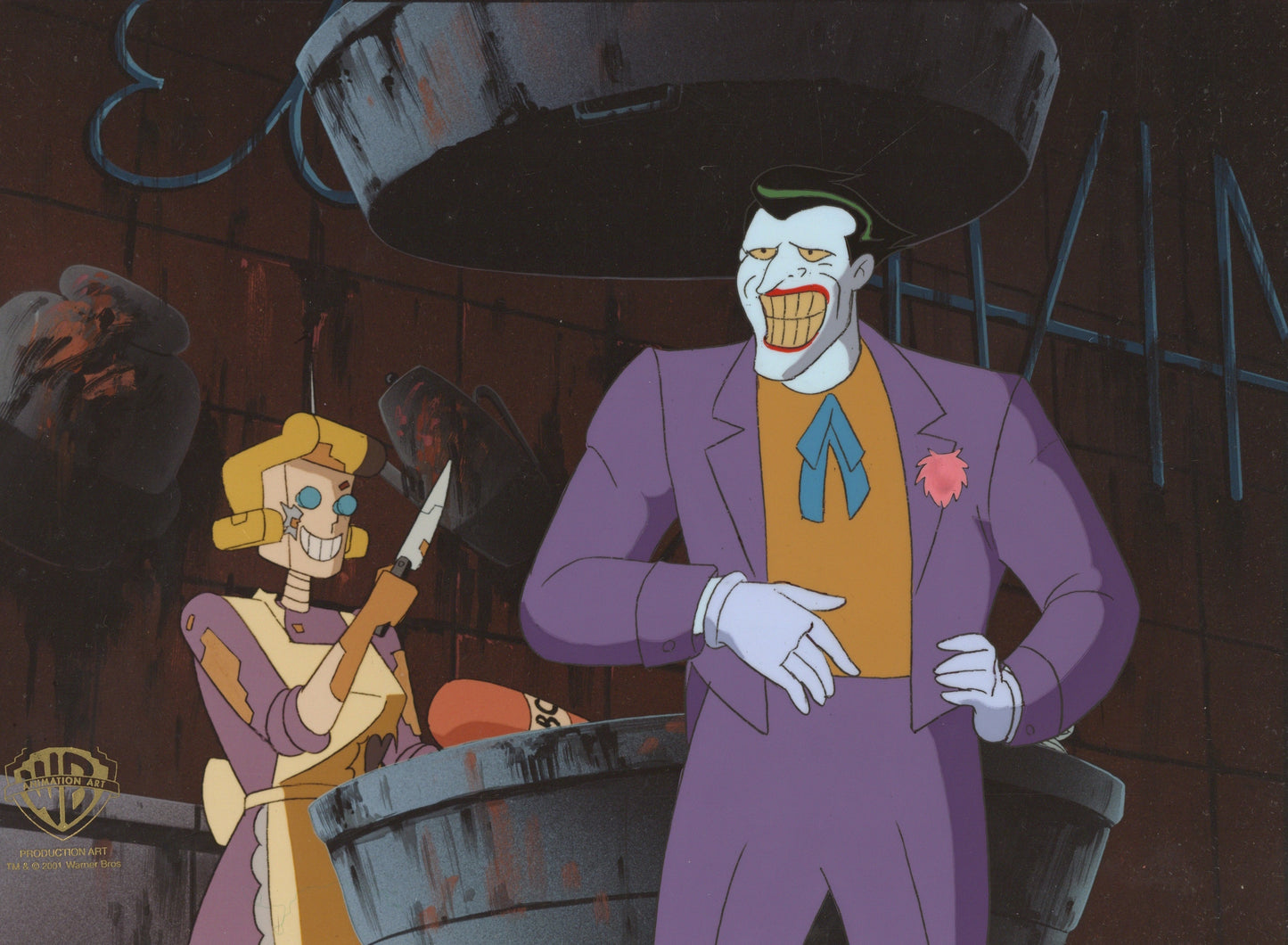 Batman Mask of the Phantasm Original Production Cel: Joker