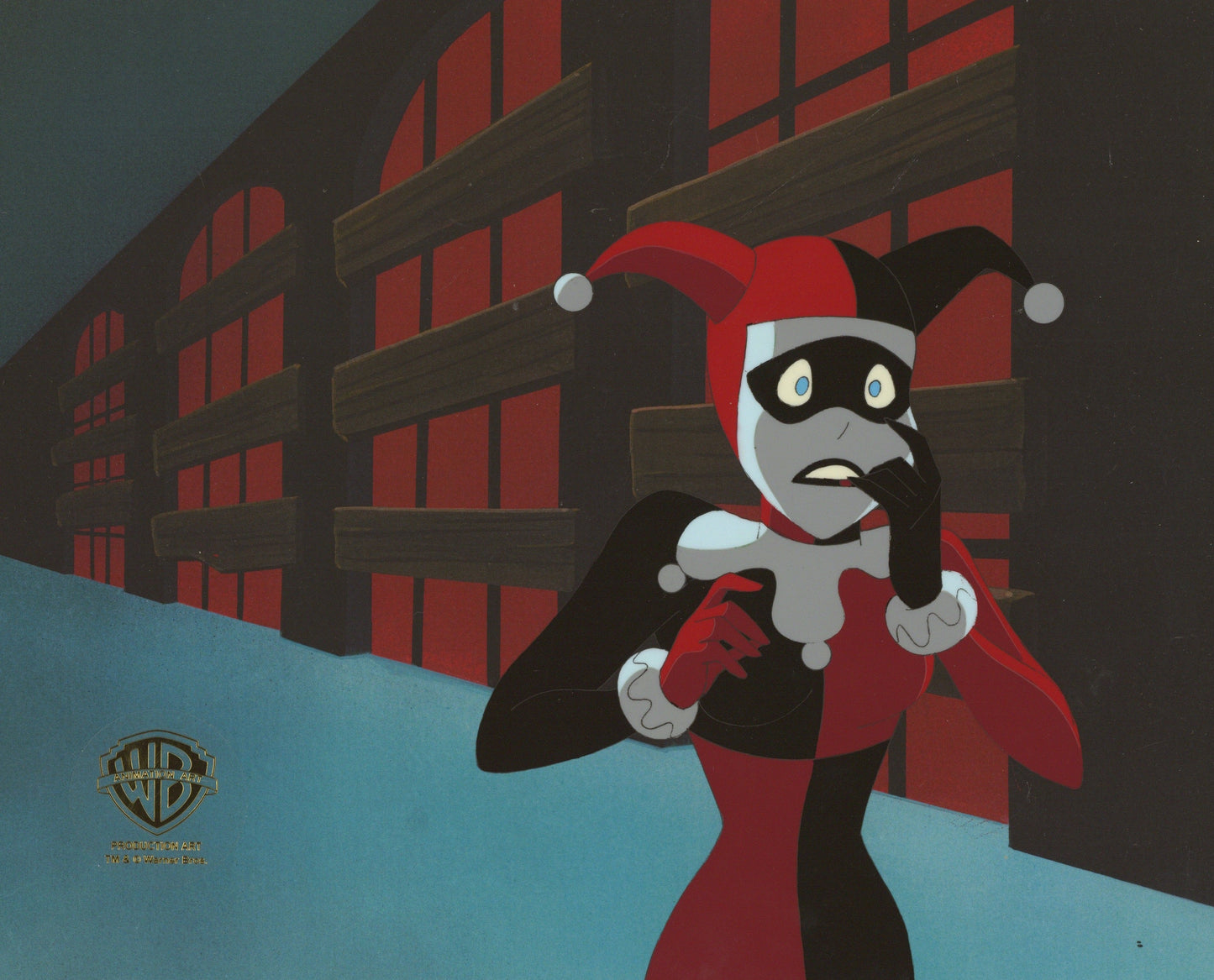 The New Batman Adventures Original Production Cel: Harley Quinn