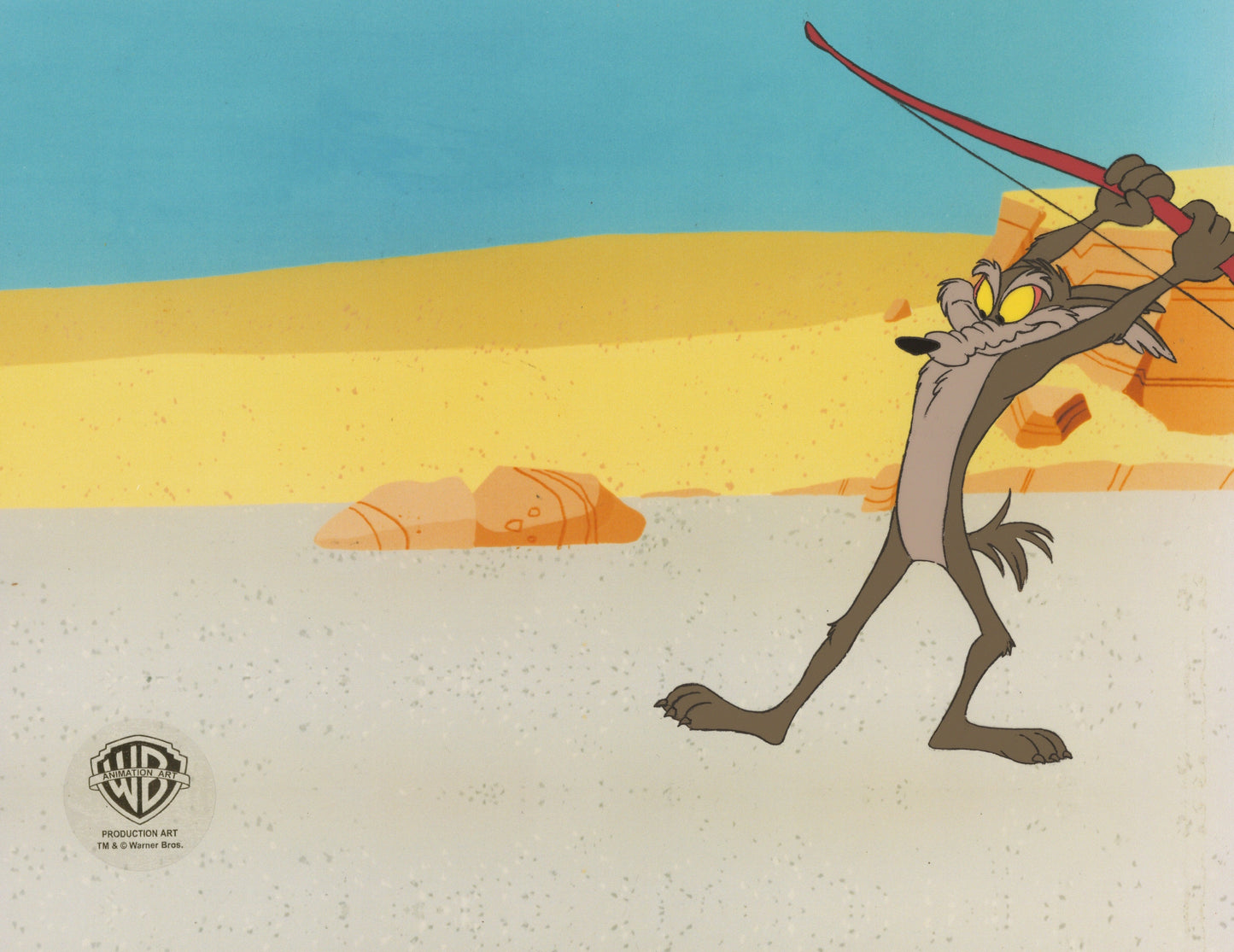 Looney Tunes Original Production Cel: Wile E. Coyote