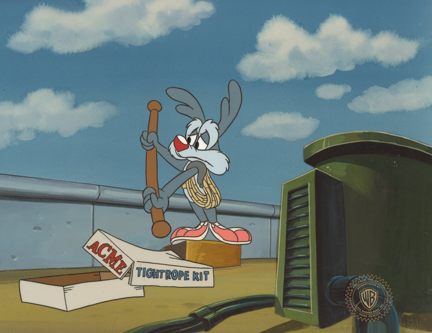 Tiny Toons Original Production Cel: Calamity Coyote