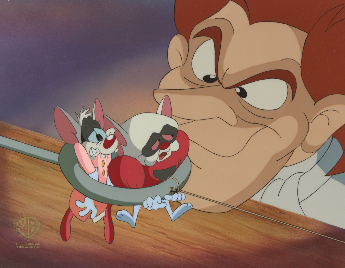 Pinky And The Brain Original Production Cel: Pinky and Brain