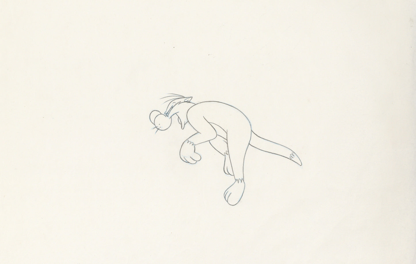 Looney Tunes Original Production Drawing: Sylvester