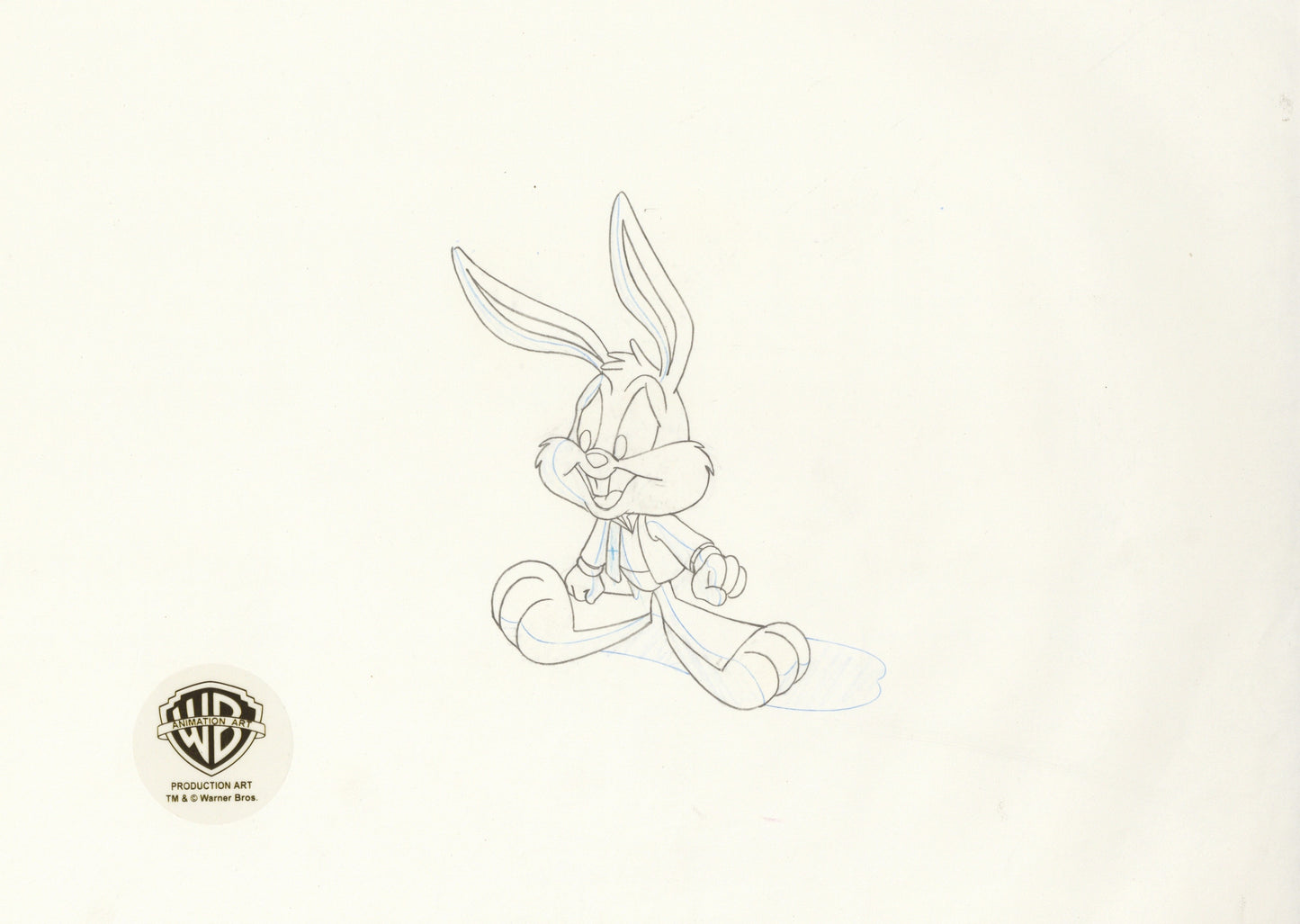 Tiny Toons Original Production Drawing: Buster Bunny