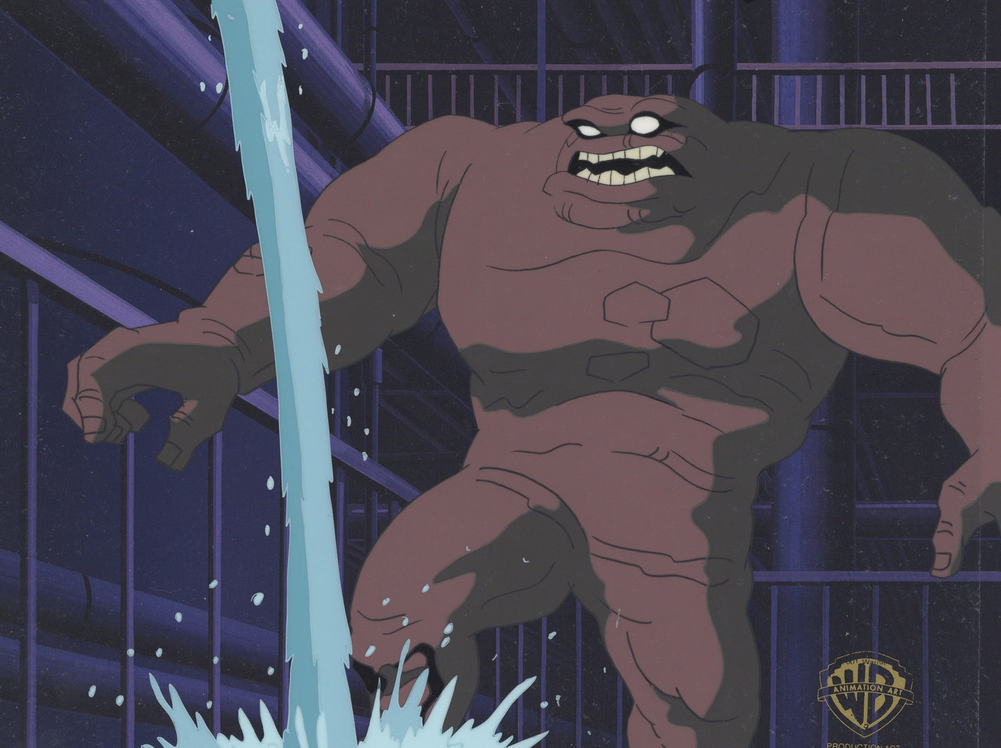 The New Batman Adventures Original Production Cel: Clayface