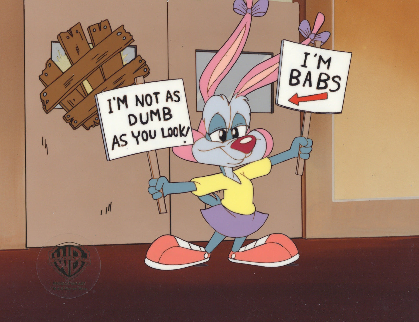 Tiny Toons Original Production Cel: Calamity Coyote