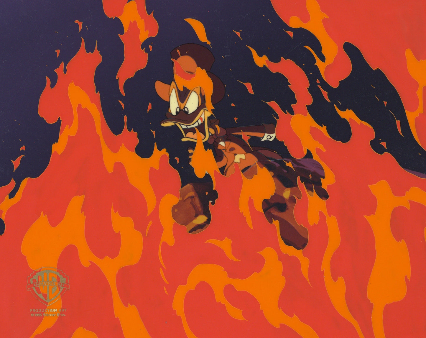 Tiny Toons Original Production Cel: Plucky Duck