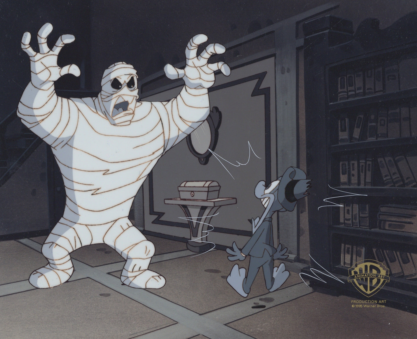 Tiny Toons Original Production Cel: Plucky Duck, Mummy