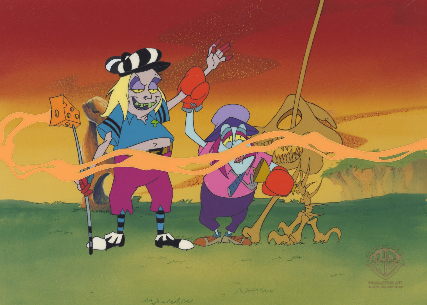 Beetlejuice The Animated Series Original Production Cel: Beetlejuice