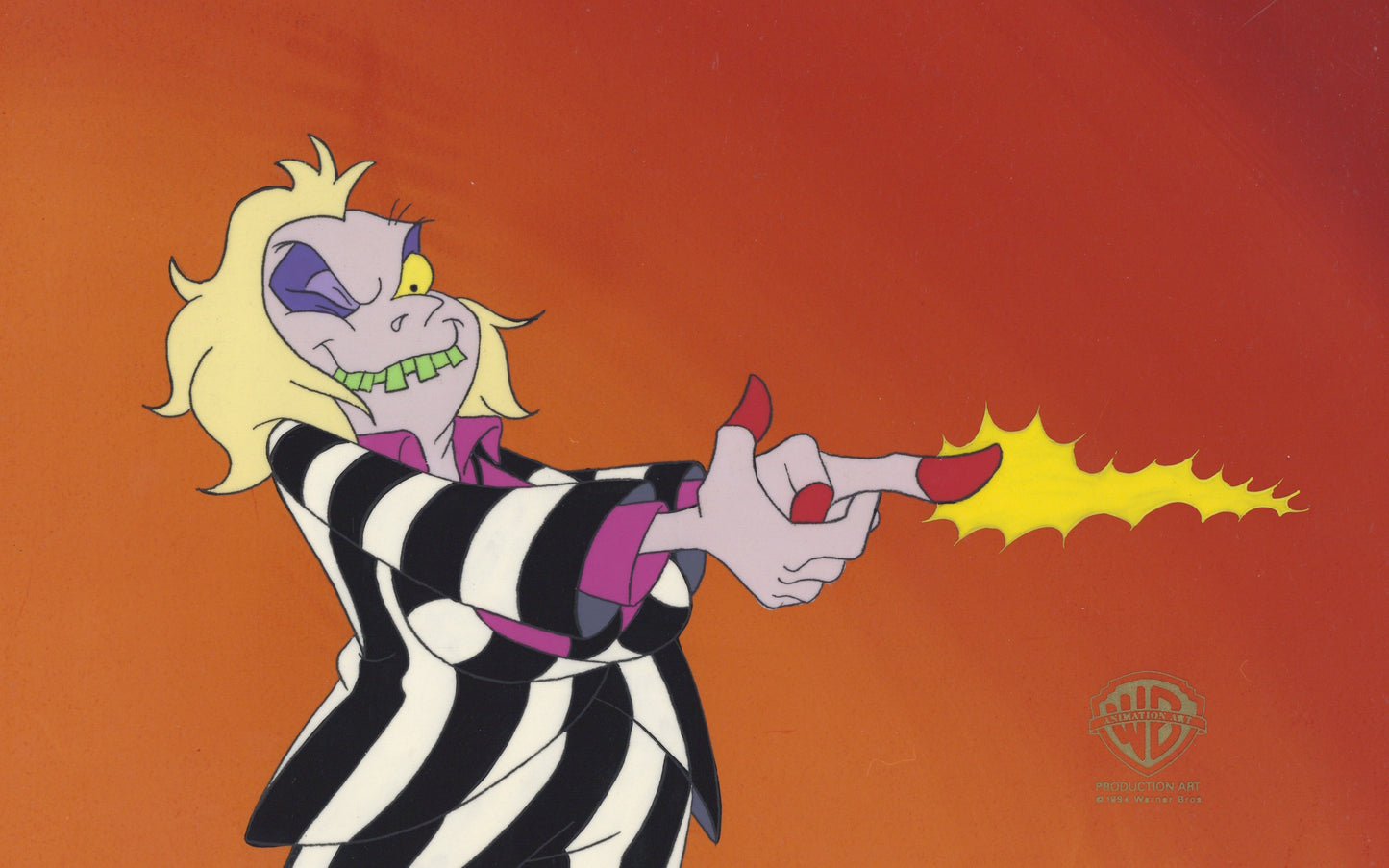 Beetlejuice The Animated Series Original Production Cel: Beetlejuice