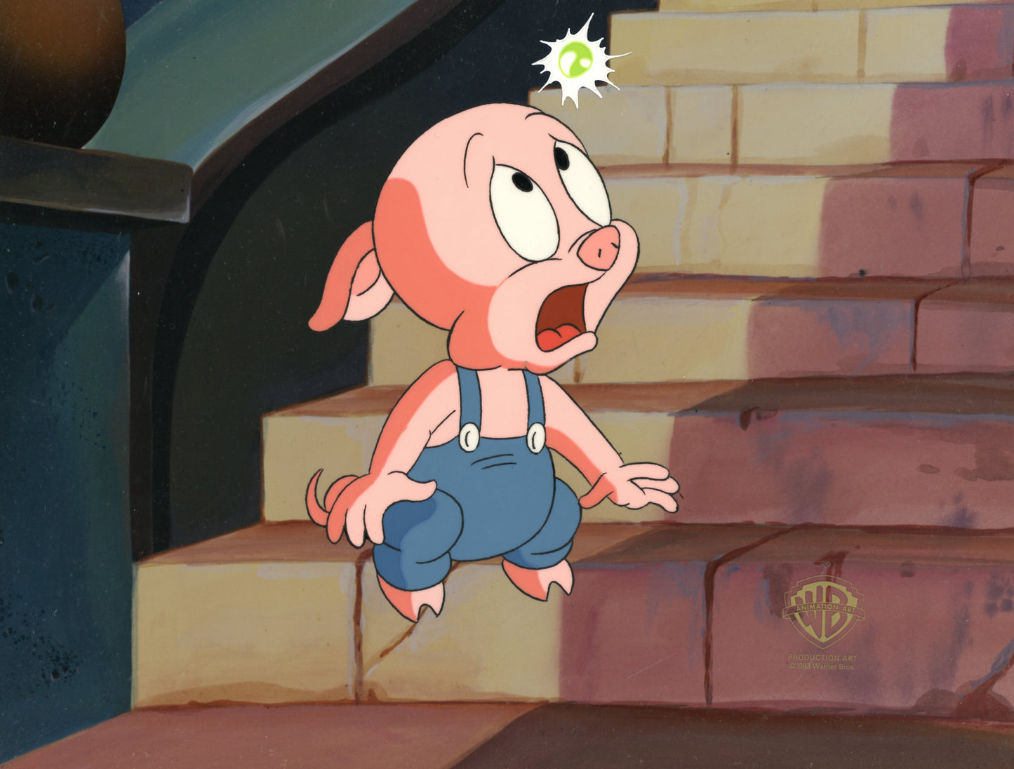 Tiny Toons Original Production Cel: Hamton J. Pig