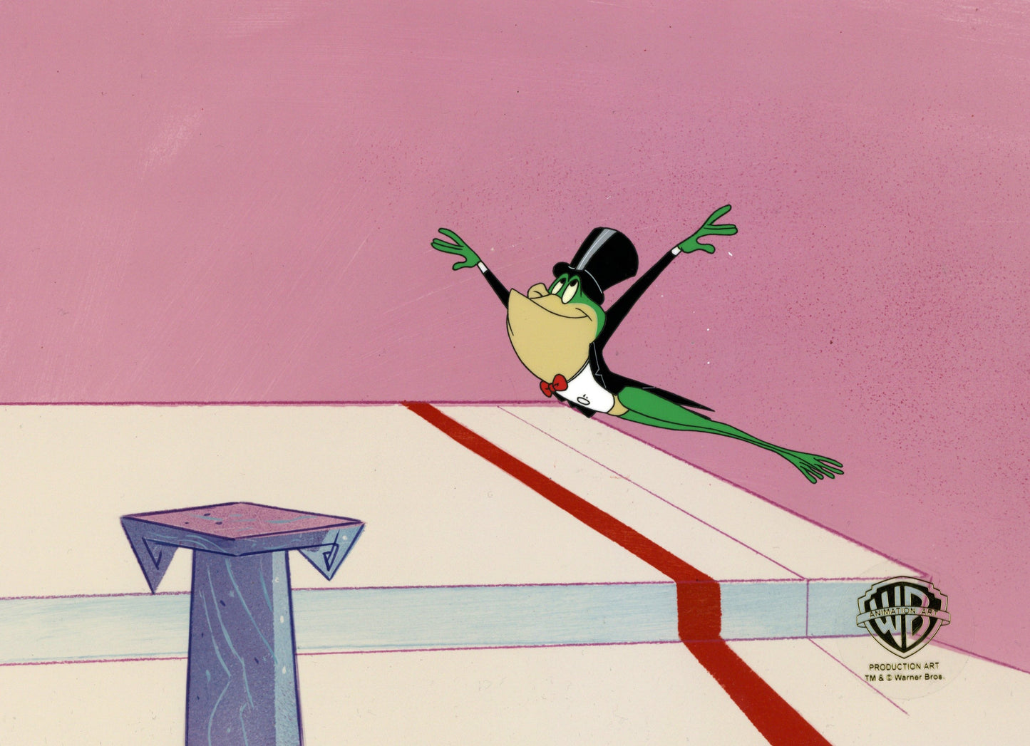 Looney Tunes Original Production Cel: Michigan J. Frog
