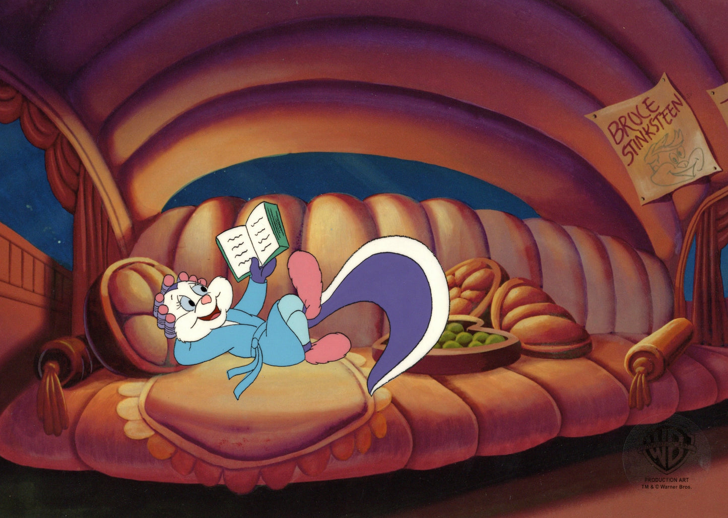 Tiny Toon Adventures Original Production Cel: Fifi La Fume