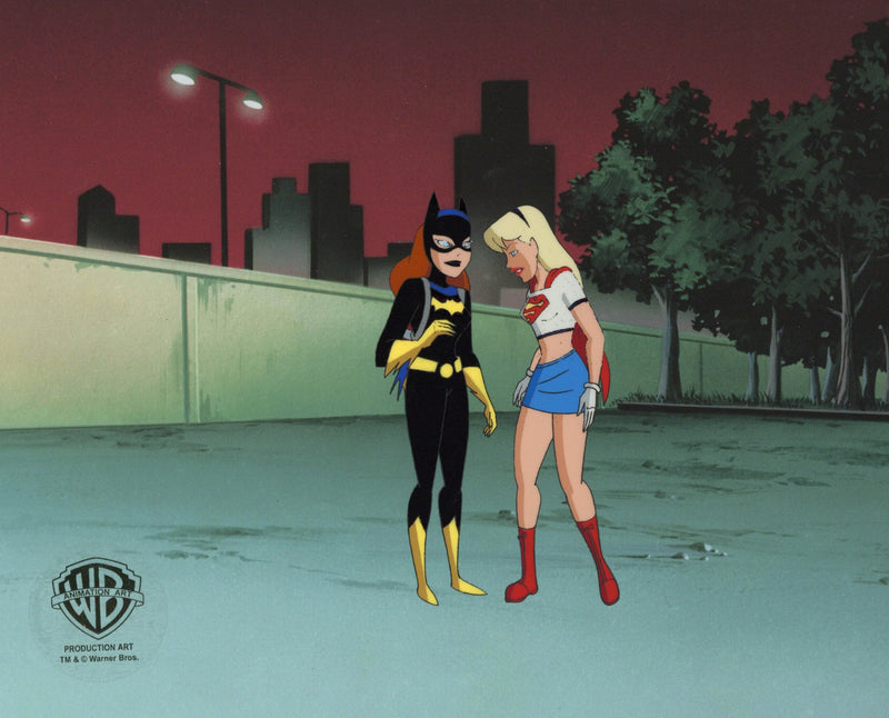 batgirl and supergirl girls night out