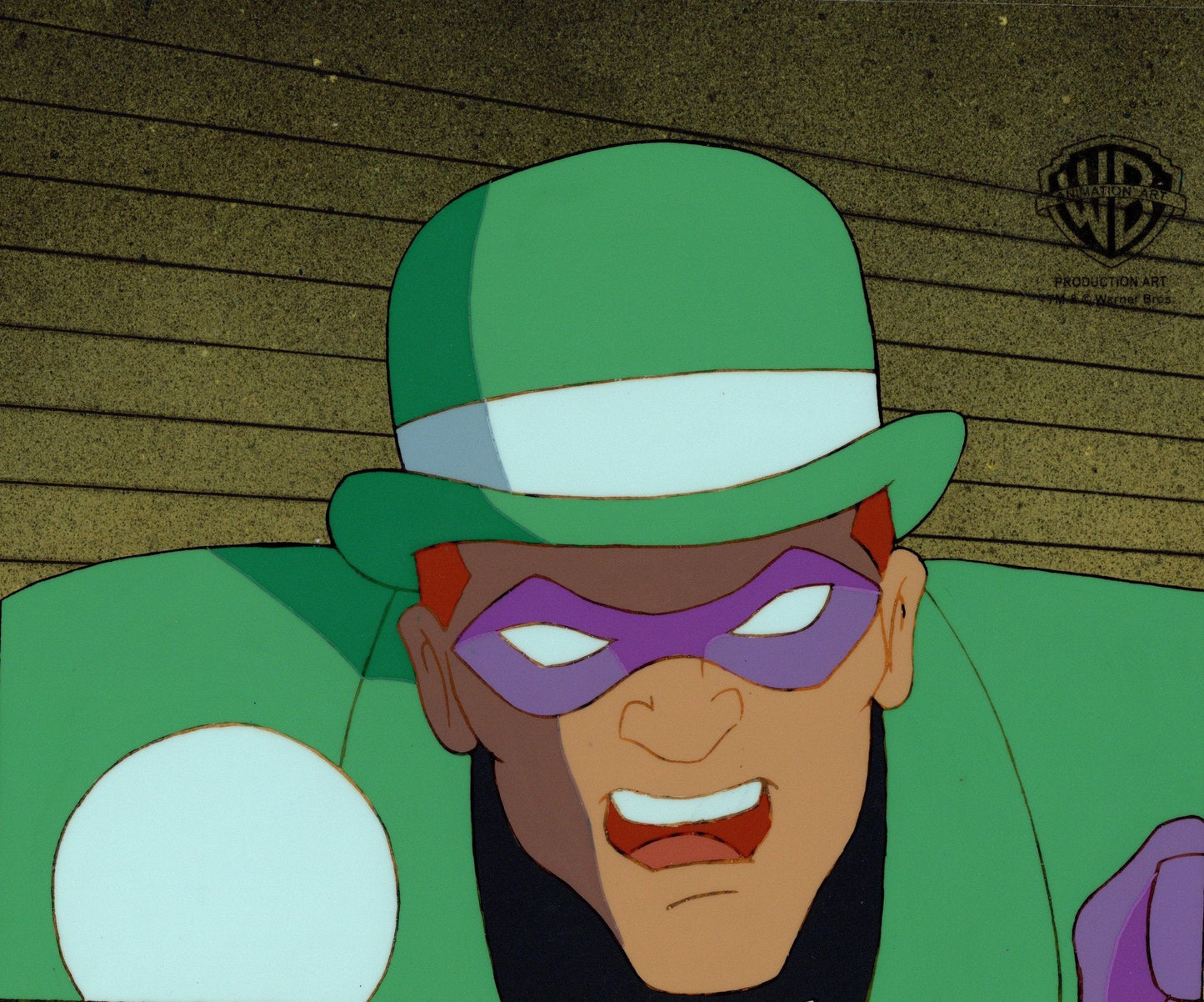 Batman The Animated Series Original Production Cel: Riddler