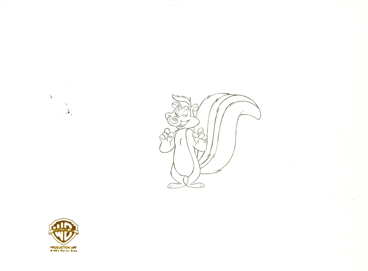 Looney Tunes Original Production Drawing: Pepe Le Pew