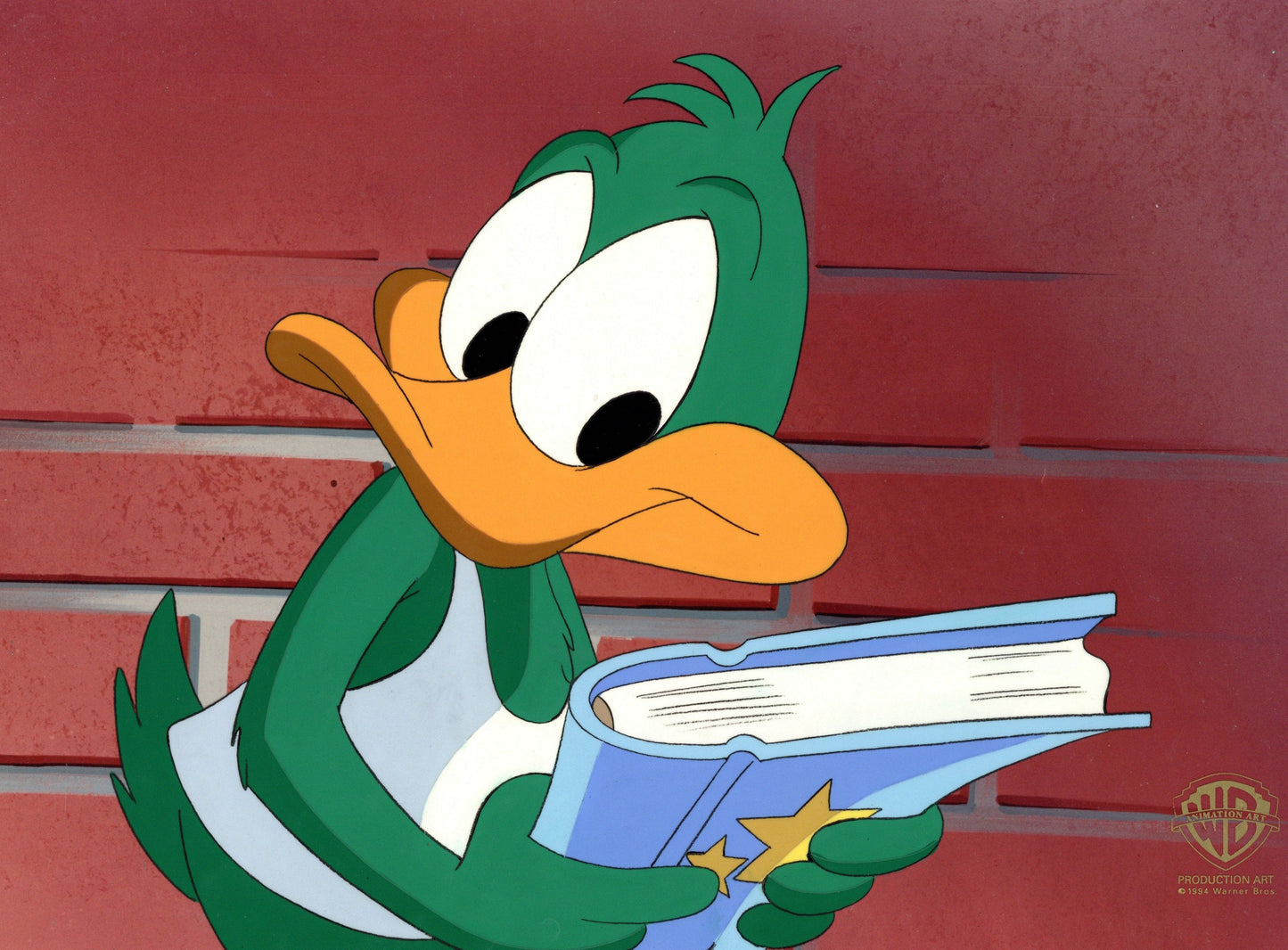 Tiny Toon Adventures Original Production Cel: Plucky Duck