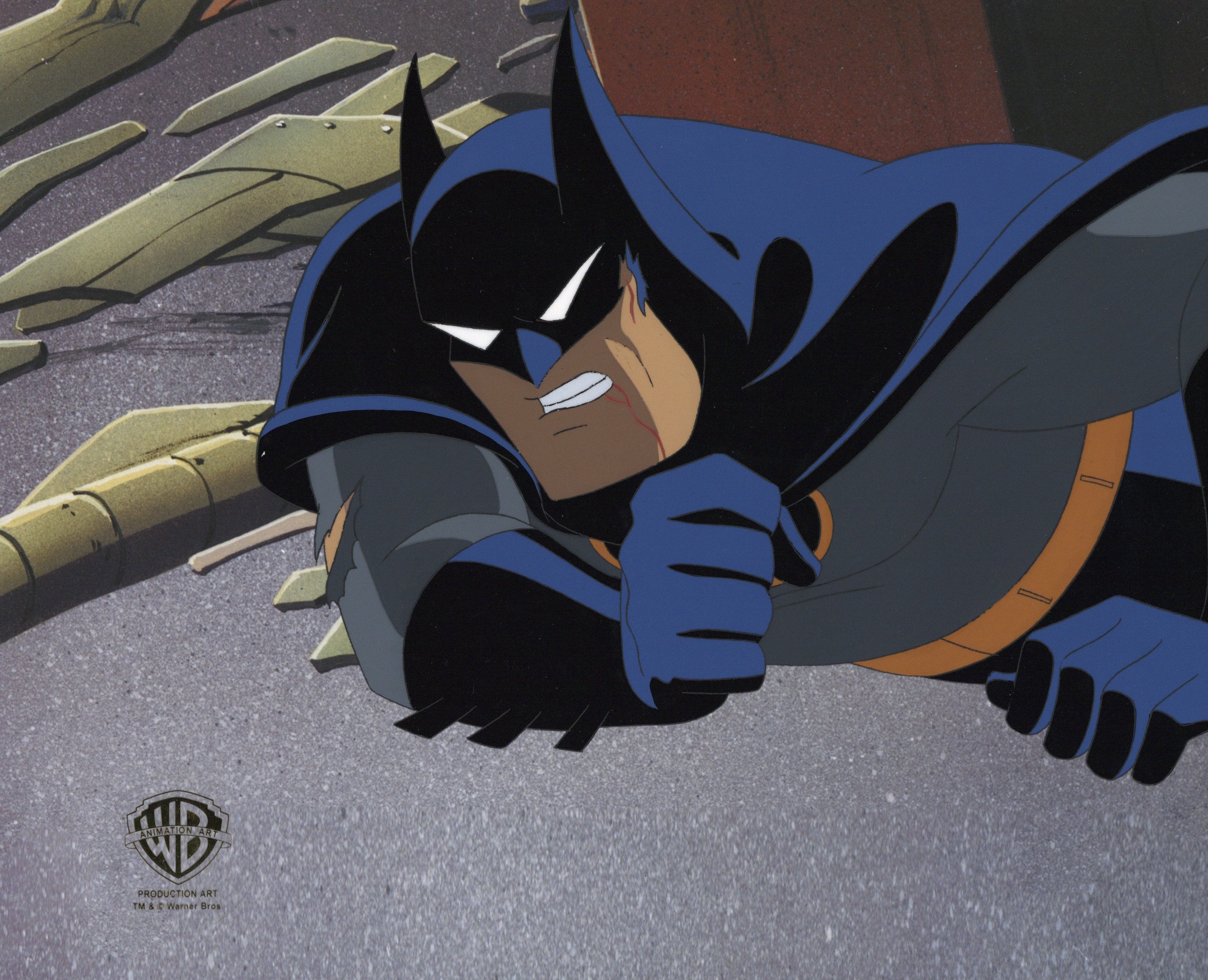 Mask of the Phantasm The Animated series Decoy Batman GRAPPLING