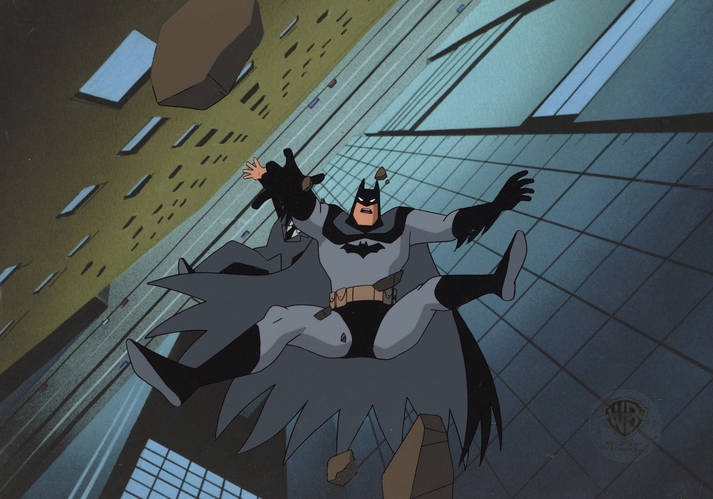 The New Batman Adventures Original Production Cel: Batman