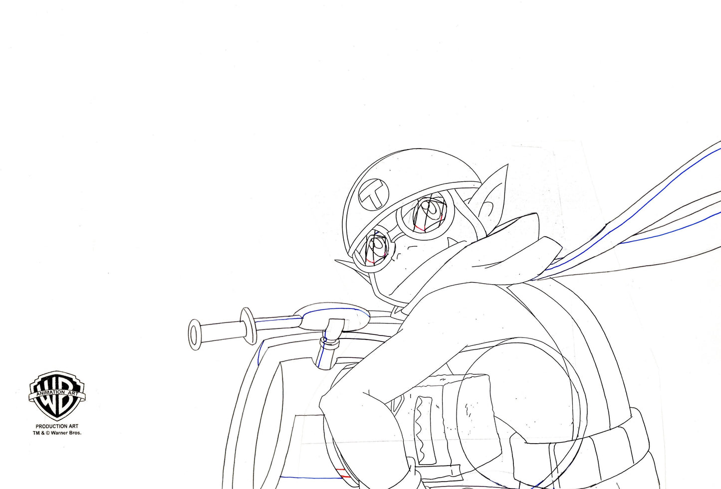 Teen Titans Original Production Drawing: Beast Boy