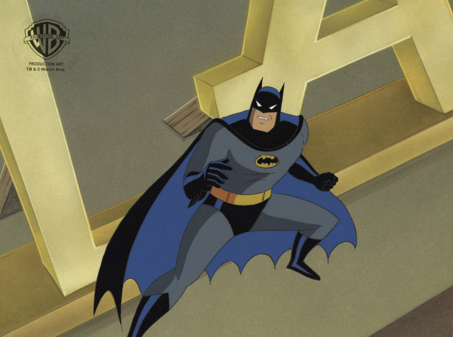 Batman The Animated Series Original Production Cel: Batman
