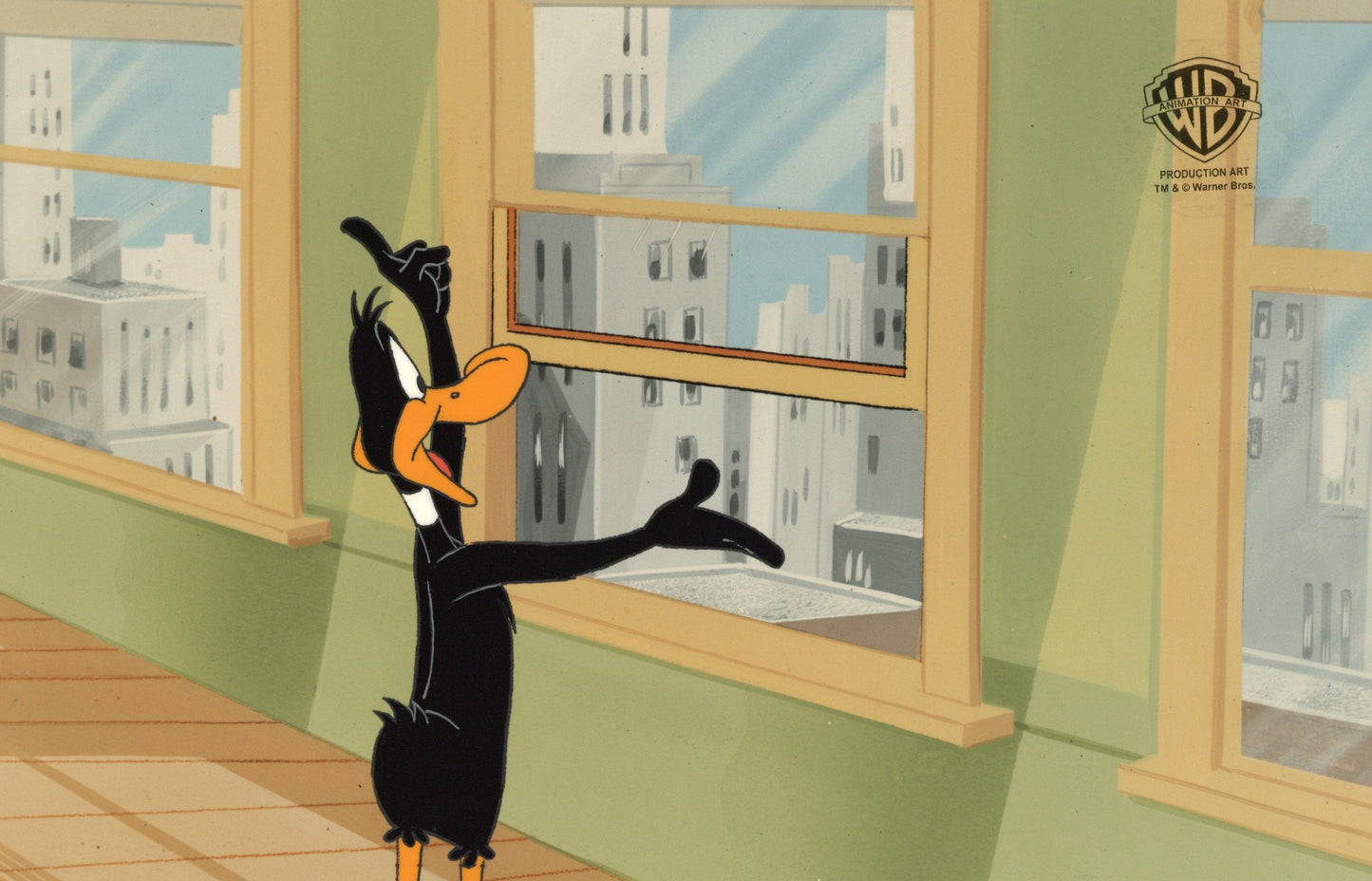 Looney Tunes Original Production Cel: Daffy Duck