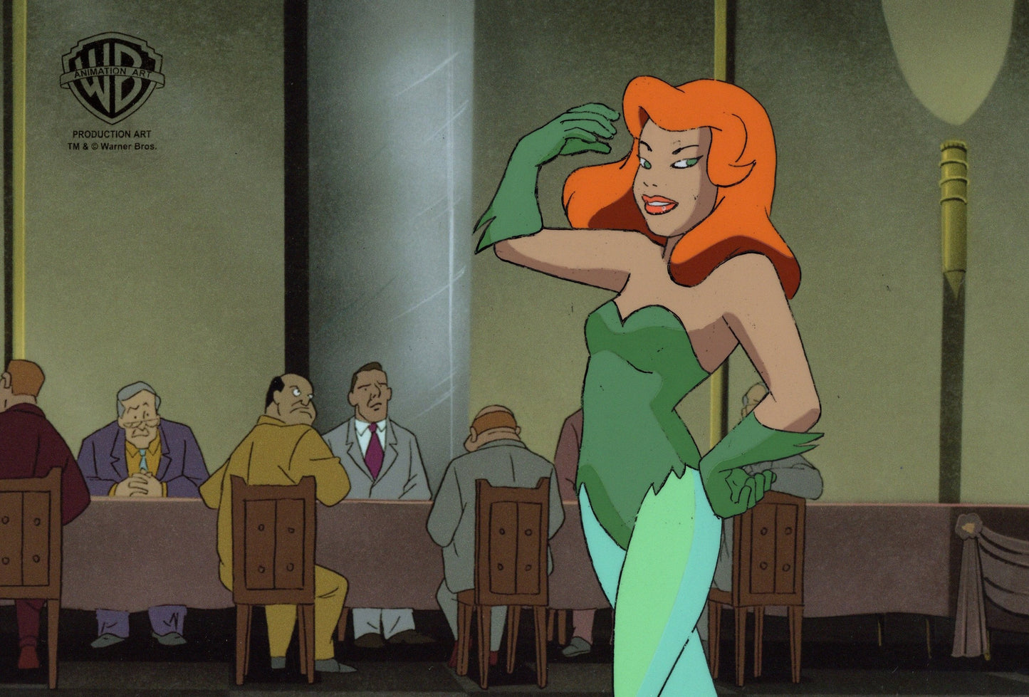 Batman The Animated Series Original Production Cel: Poison Ivy