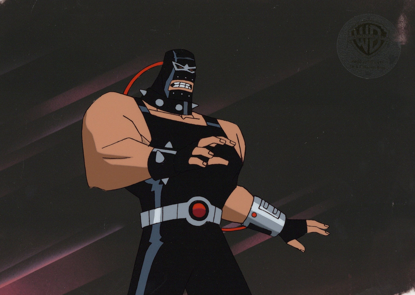 The New Batman Adventures Original Production Cel: Bane