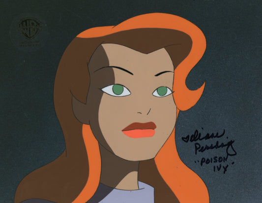 Batman The Animated Series Original Production Cel Signed by Diane Pershing: Poison Ivy
