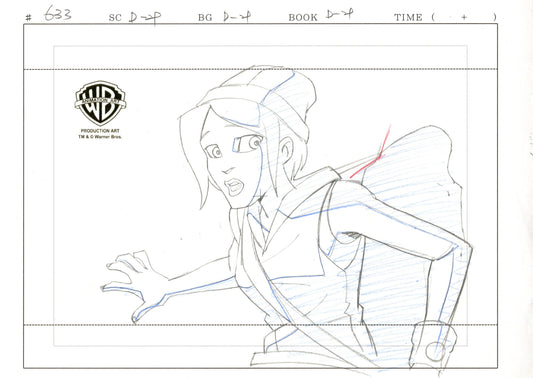 The Zeta Project Original Production Drawing: Ro