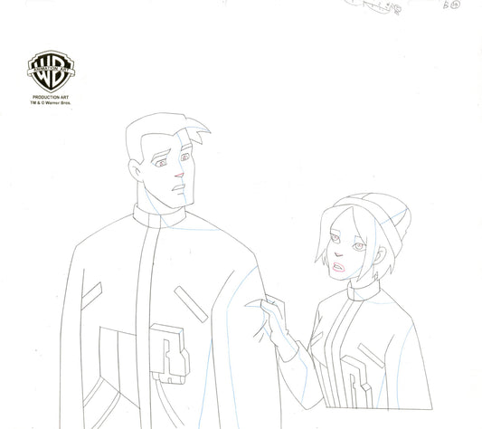 The Zeta Project Original Production Drawing: Ro, Zee