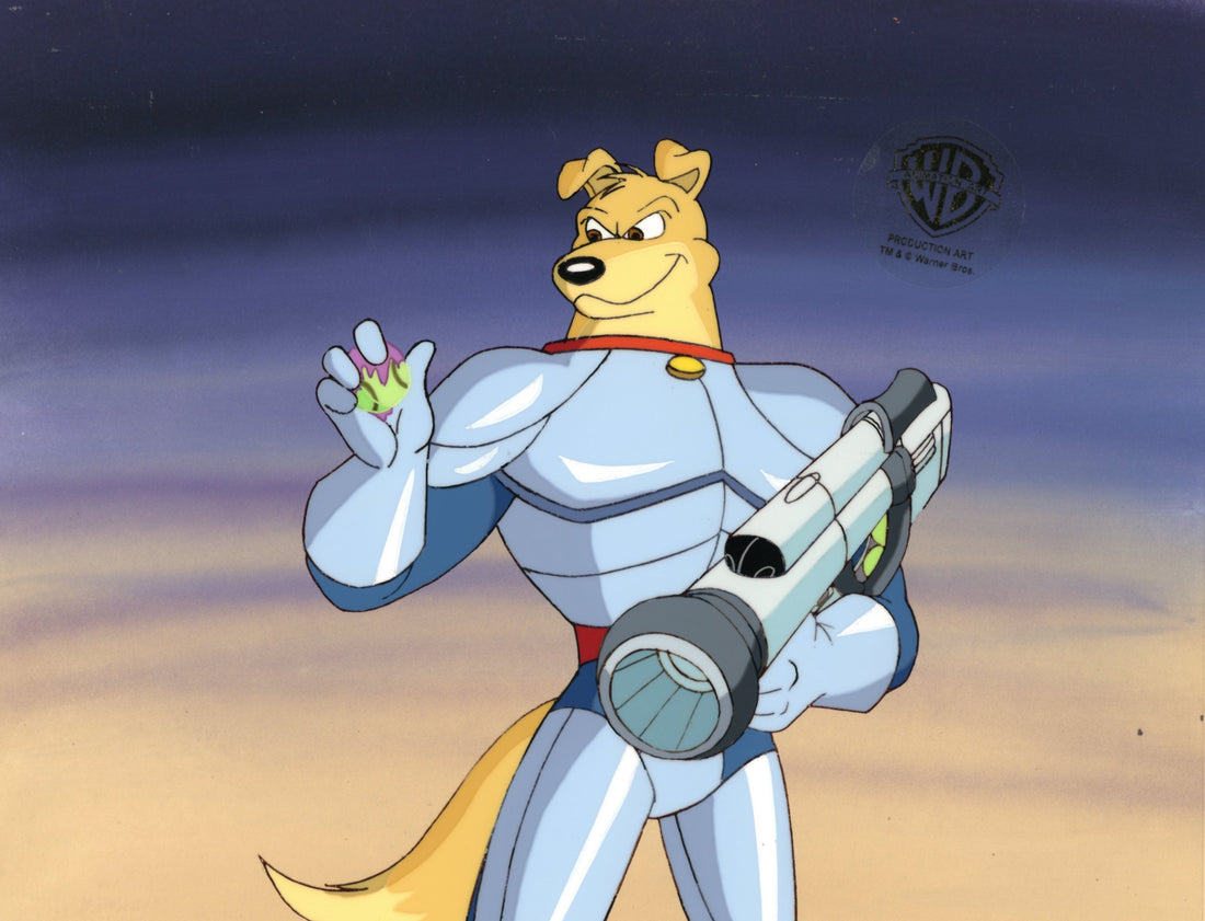 Road Rovers Channel Road Rovers Original Production Cel on Original Background: Hunter ...