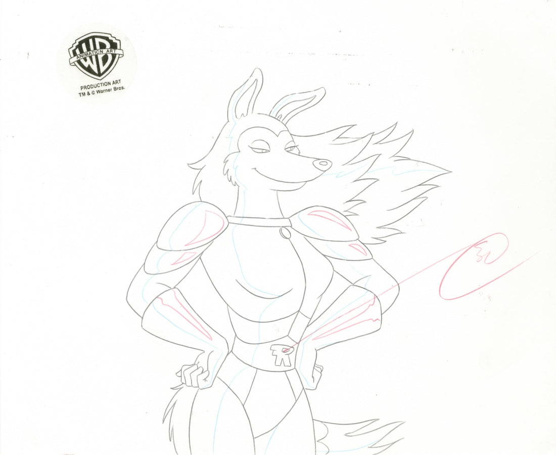 Road Rovers Original Production Drawing: Colleen – Clampett Studio