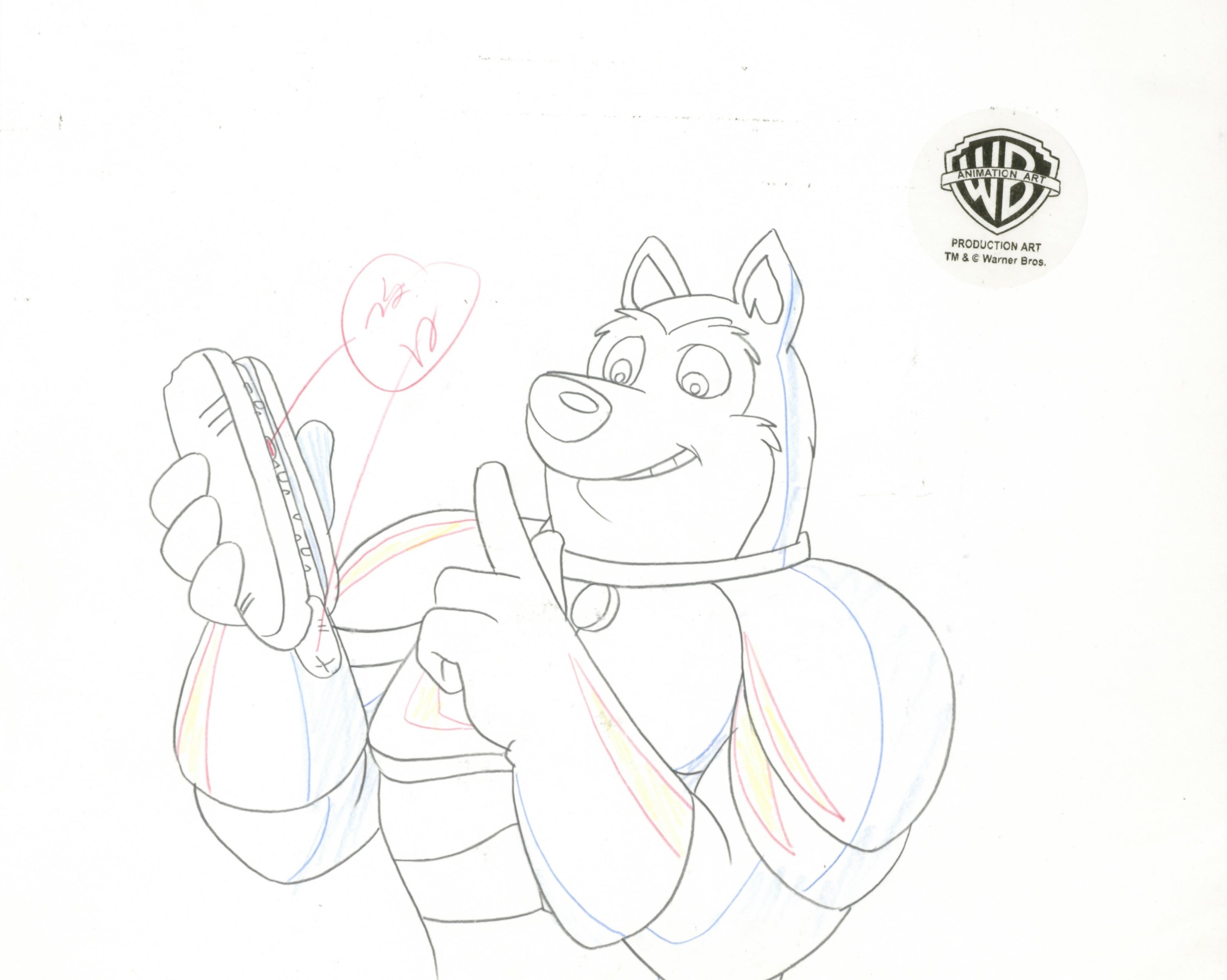 Road Rovers Original Production Drawing: Exile – Clampett Studio