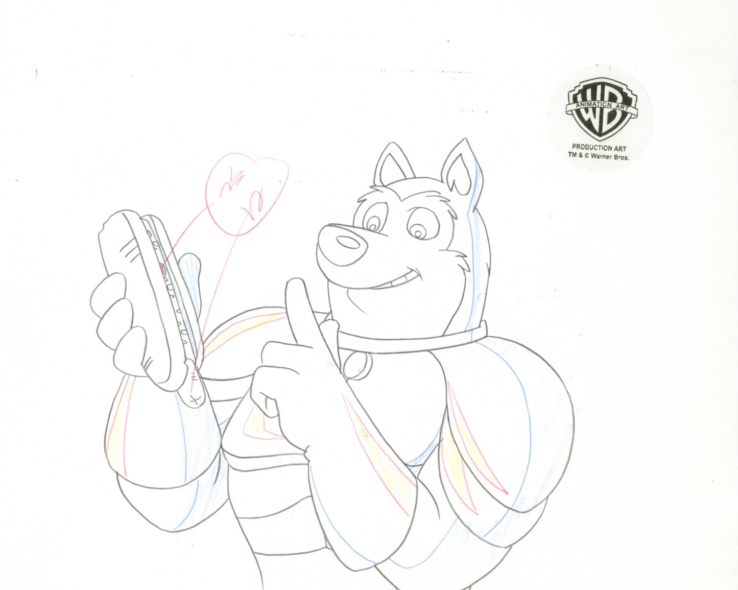 Road Rovers Original Production Drawing: Exile