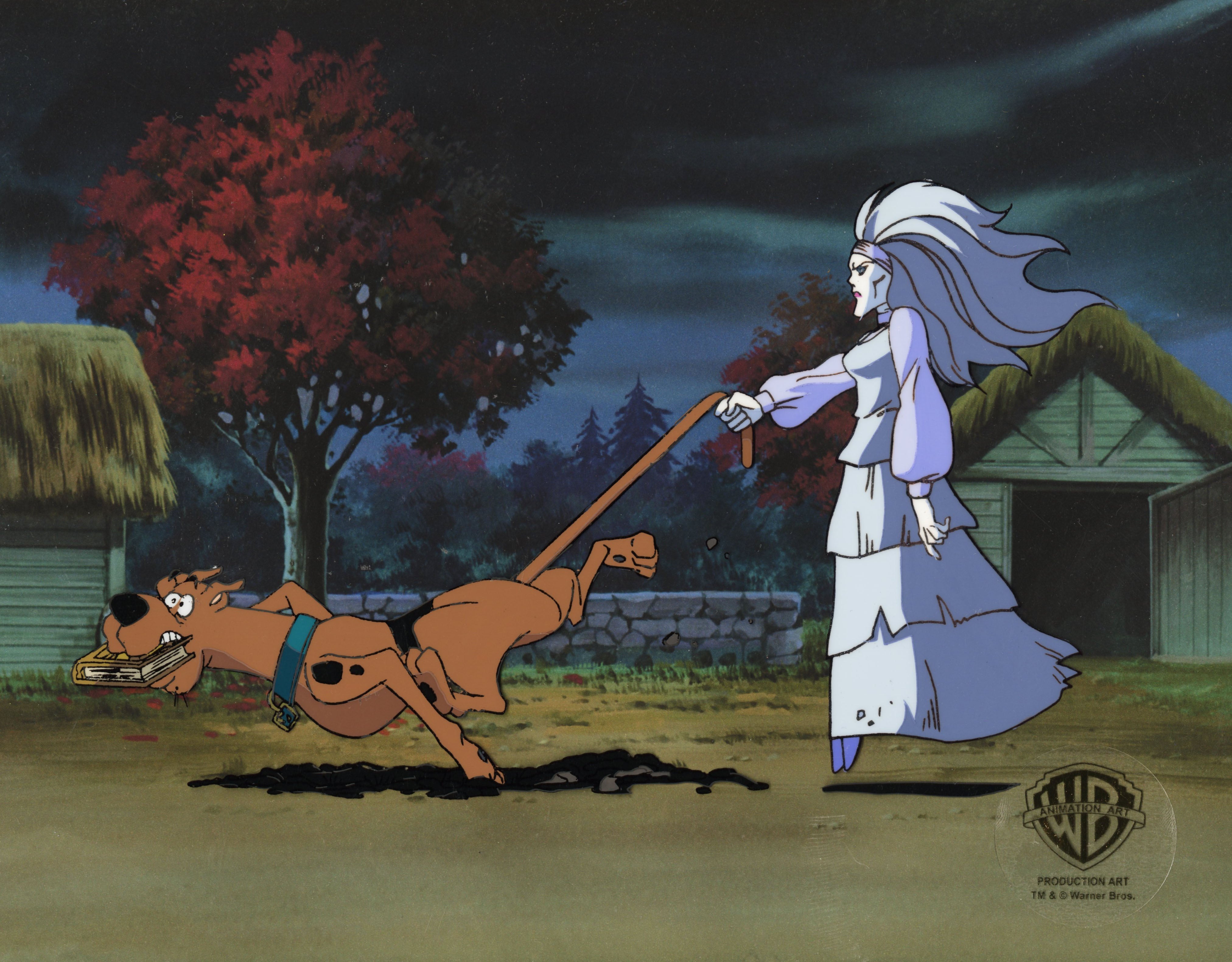 Scooby-Doo and the Witch's Ghost Original Production Cel with Matching ...