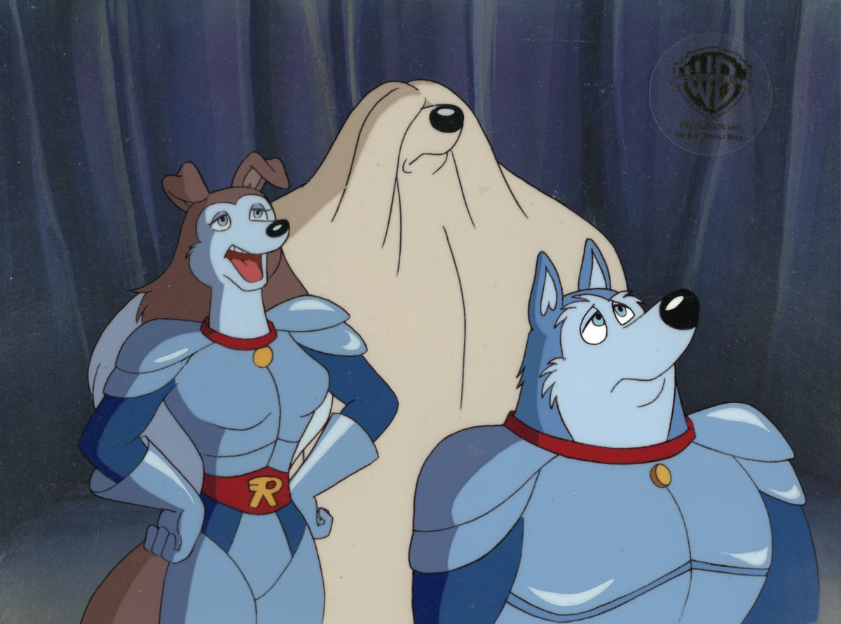 Road Rovers Channel Road Rovers Original Production Cel on Original Background: Colleen, S ...