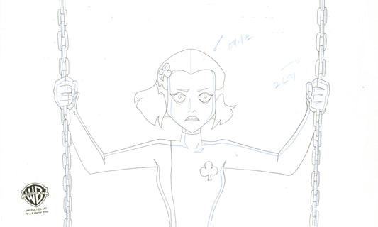 Justice League Unlimited Original Production Drawing: Ace