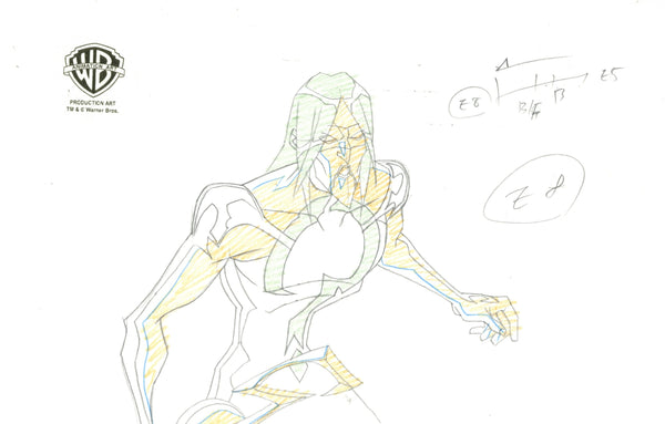 The Riddler Drawing The Batman Original Production Drawing: Riddler β Clampett Studio