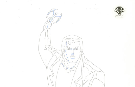 Justice League Unlimited Original Production Drawing: Terry McGinnis