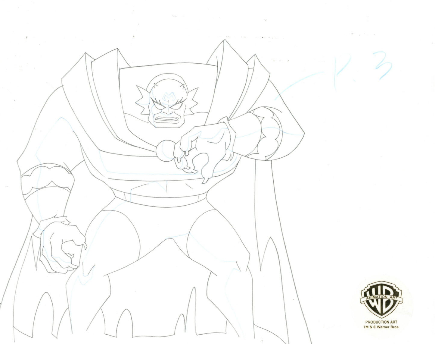 The New Batman Adventures Original Production Drawing: Etrigan