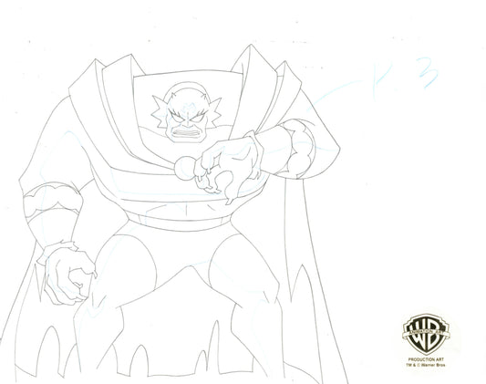 The New Batman Adventures Original Production Drawing: Etrigan