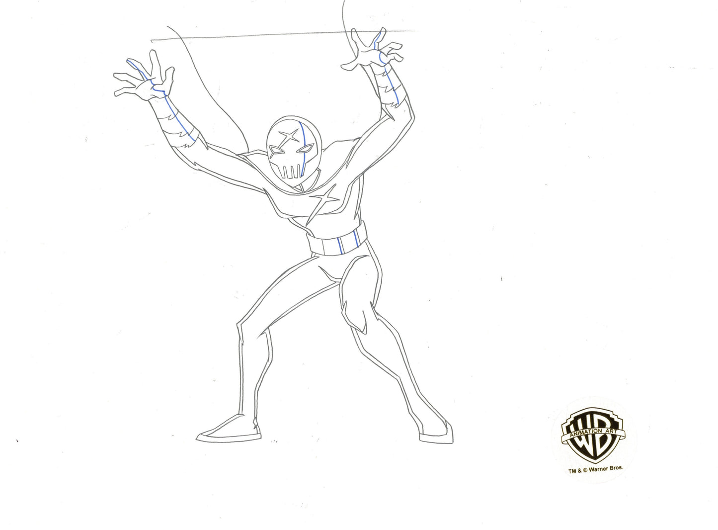 Teen Titans Original Production Drawing: Red X